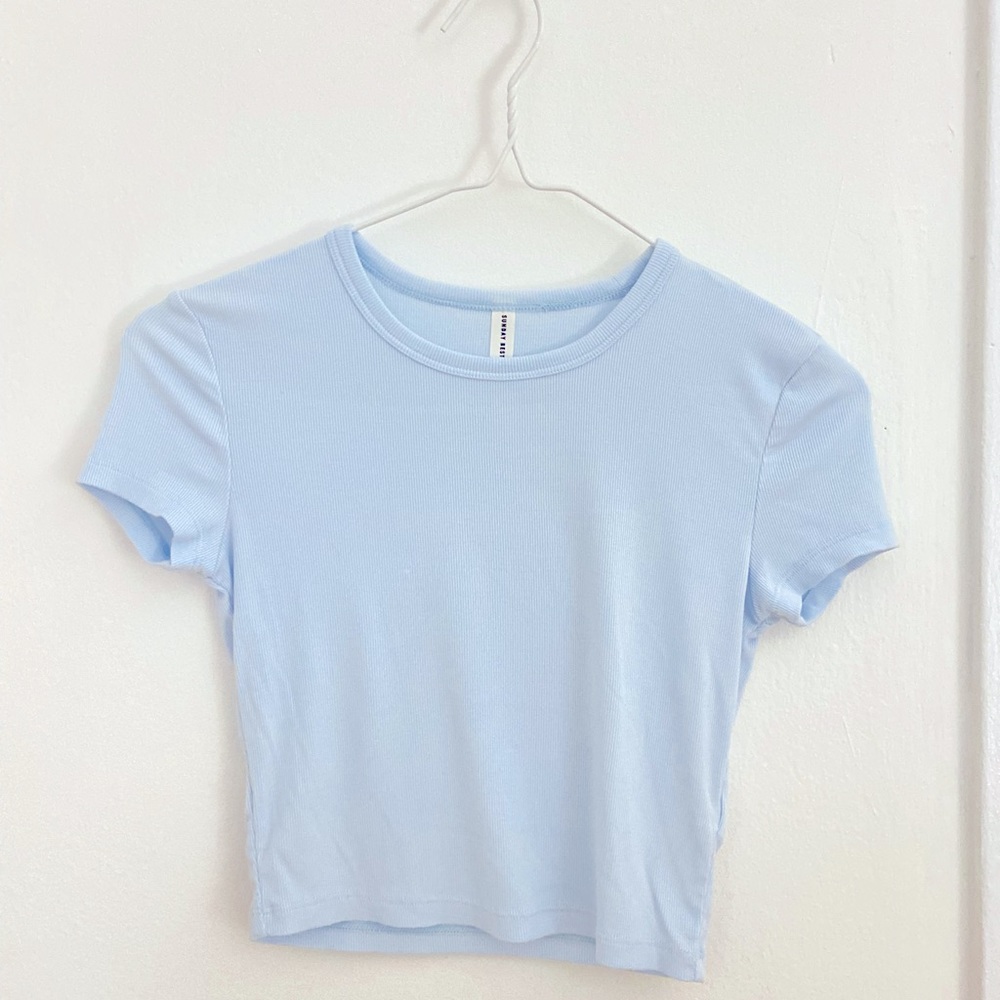 Sunday Best Bliss cropped tshirt